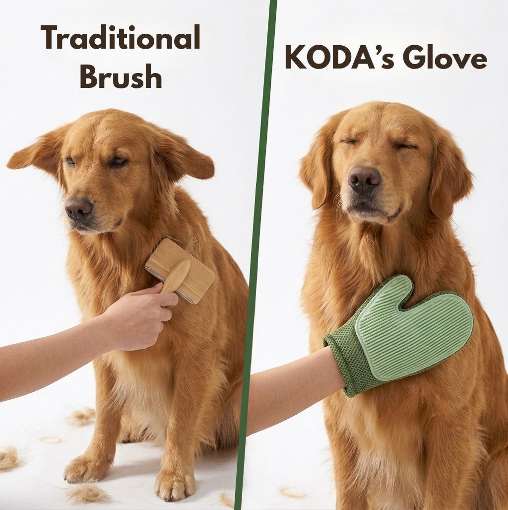 Silicone Pet Massaging and Hair Removal Gloves
