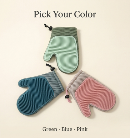 Silicone Pet Massaging and Hair Removal Gloves